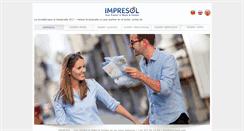 Desktop Screenshot of impresolpublicidad.com